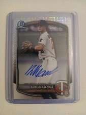 2025 Bowman - Chrome Prospect Mega Box Mojo Refractor Autographs Luke Keaschall