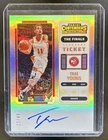 2023-24 Contenders Trae Young 2022 23 Playoff Veteran The Finals Ticket Auto /49