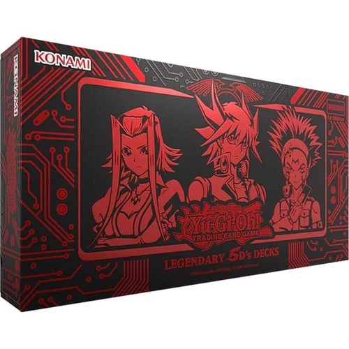 YUGIOH LEGENDARY 5D's (L5DD) DECKS BOX SET NEW FACTORY SEALED