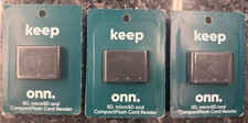 ON SALE Onn SD, microSD  CompactFlash Card Reader 100014070 - BUNDLE DEAL  