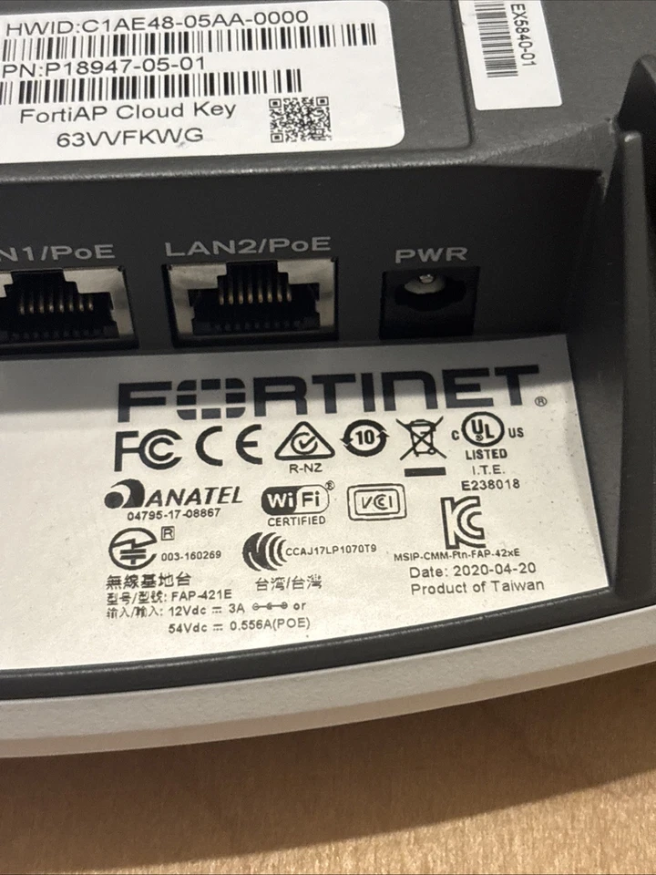 Fortinet FAP-421E Wireless Access Point - White - Image 4 of 4