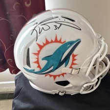 Ricky Williams Miami Dolphins Speed Full Size Helmet Signed BAS Original