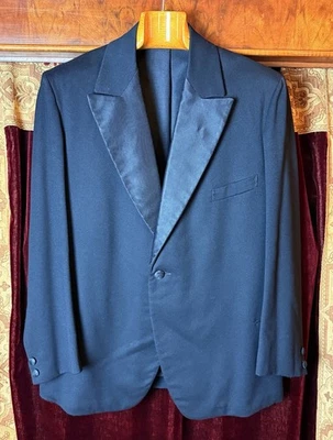 Smoking Jackett/Jacket 1930 (1920 1940 1950 20s 30s 40s 50s Vintage Anzug Suite) - Bild 1 von 4