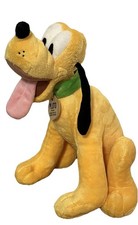 Disney Pluto Plush Stuffed Animal If Found Please Return To Mickey Mouse