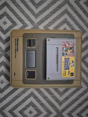 SNES SFC Nintendo Super Famicom Entertainment System SHVC-001 Konsole mit Spiel
