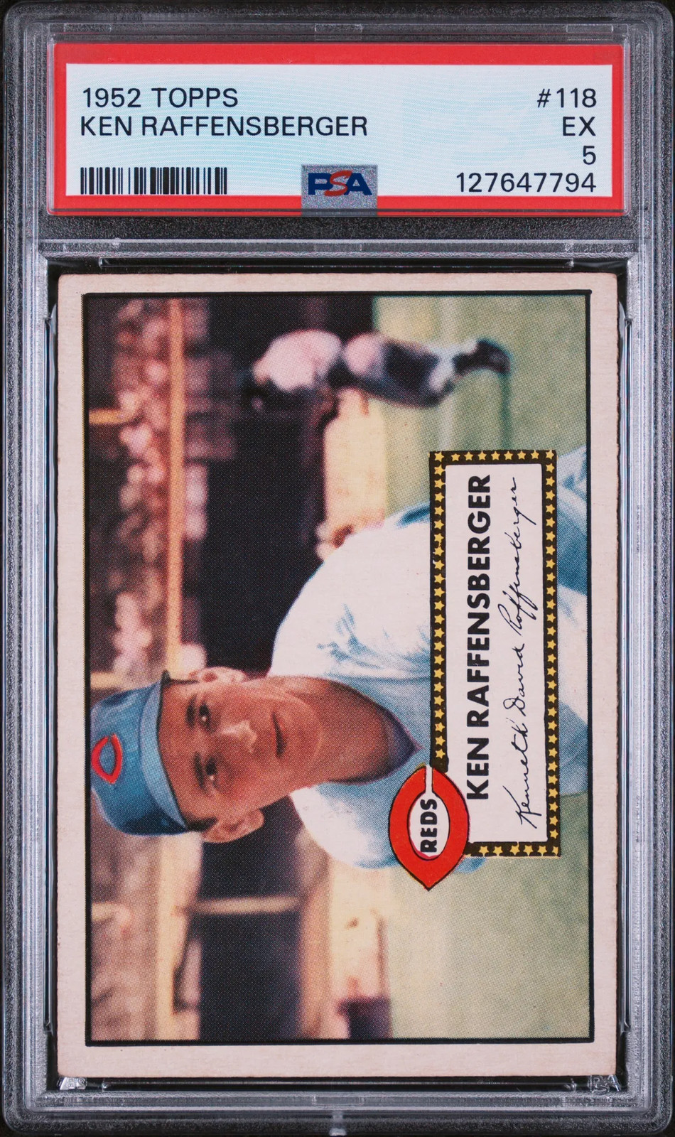 1952 Topps Ken Raffensberger #118 PSA 5