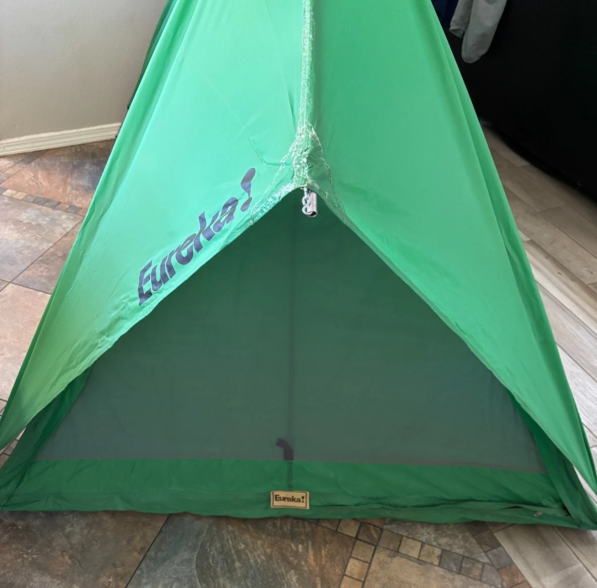 Eureka Timberline 2 Nylon A-Frame Tent Green / Beige Vintage - 2-Person Used
Opens in a new window o