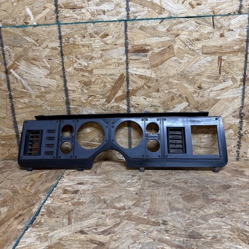 79 86 MUSTANG WOODGRAIN DASH SPEEDO GAUGE CLUSTER TRIM BEZEL INSERT 1979 1986