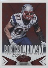 2014 Certified Hot Box Red Camo Rob Gronkowski #58 c7w