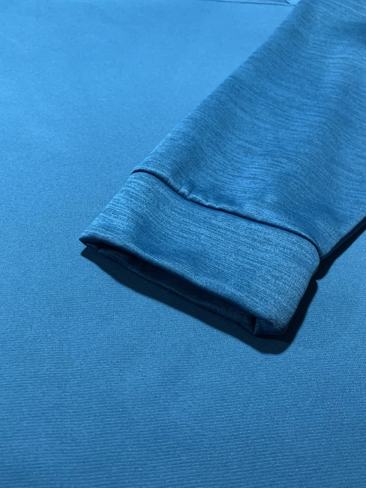 Under Armour 1/4 Cremallera Pullover Sudadera Chaqueta de Golf Calce Suelto Hombres 2XL Azul Foto 3 de 4