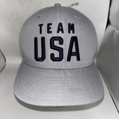 TEAM USA OLYMPIC SURFING New Era, Baseball Hat, Cap Grey 59Fifty 7 1/8