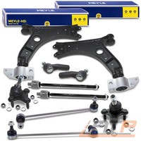 2X Querlenker +Spurstangen +Meyle Hd Koppelstangen Vorne FÜR Audi A3 Vw Golf 5 6