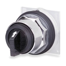 SCHNEIDER ELECTRIC 9001KS59B ShortHandleSelectorSwitch,Blk,3Pos,30mm 2NLW1