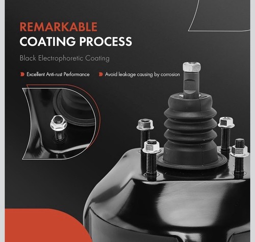 A-Premium Vacuum Power Brake Booster Compatible with Chevrolet Corvette 77-82 - Foto 4 di 6