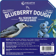 DD-19 BlueBerry Dough Suet Cake, Case of 12, Blue