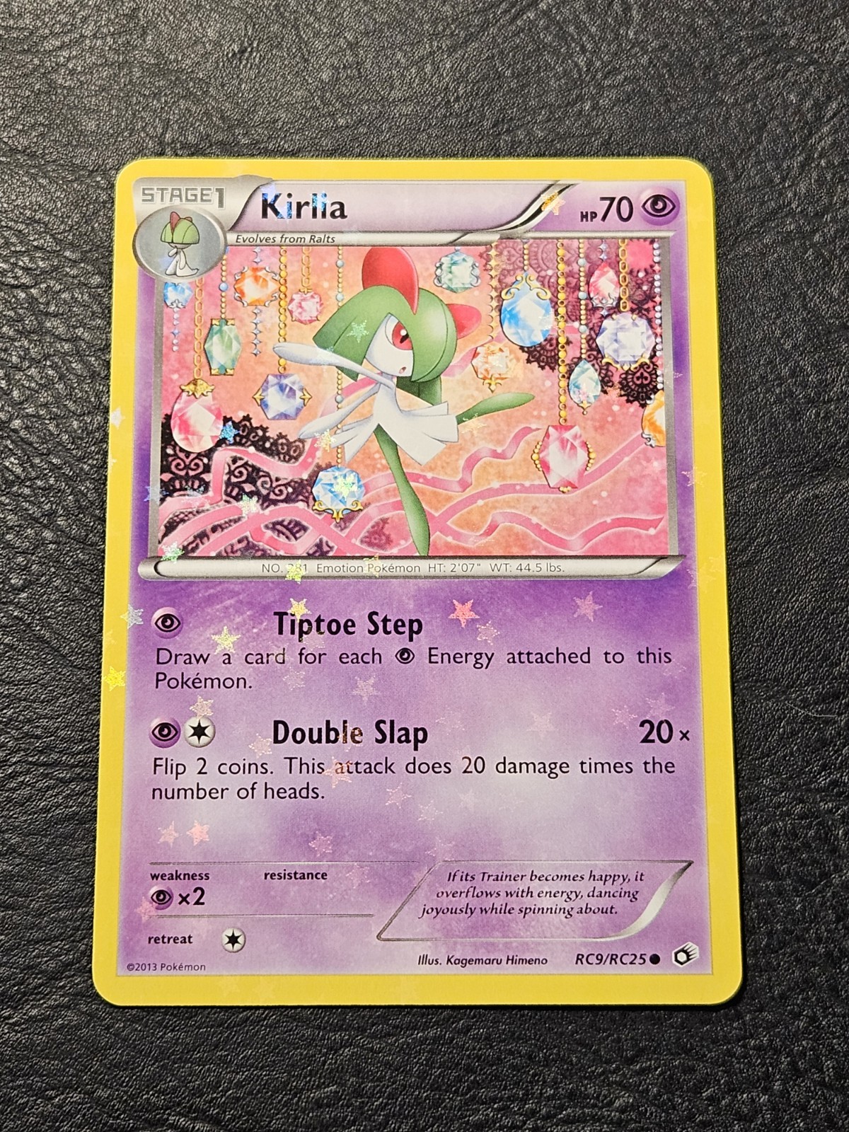 Kirlia RC9/RC25 Legendary Treasures: Radiant Collection Holo