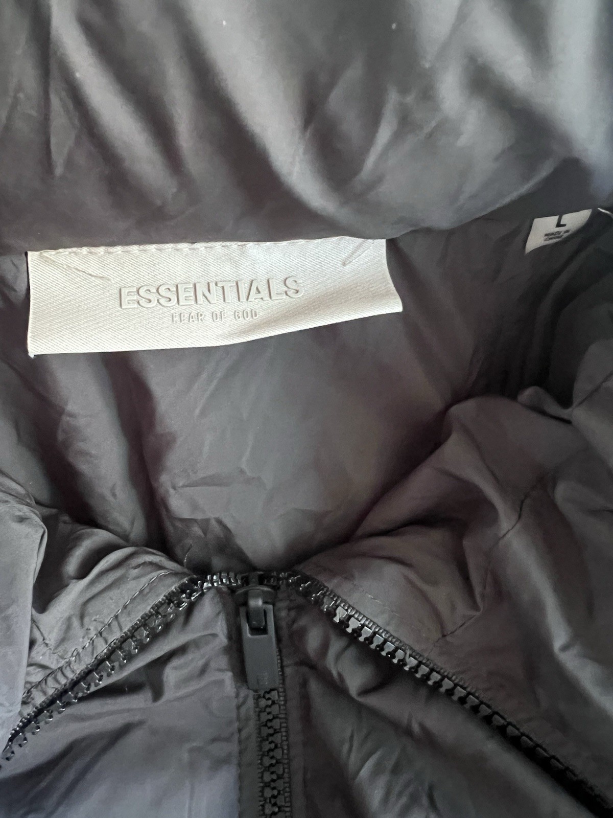 Essentials Fear Of God Puffer Coat - Large thumbnail 3