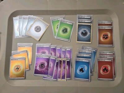 Pokemon TCG 33 Holo Foil Energy Bundle *Mint* Mixed Lot