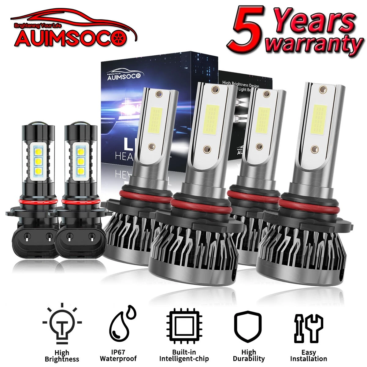 LED Headlight KIT Bulb Hi&Low Fog Beam For Chevrolet Silverado 1500 Classic 2007
Opens in a new wind