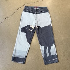 Size 34 SS25 supreme damien hirst Painter Jean