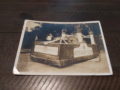 Granville NY Rotary Club Vintage Parade Float Photo