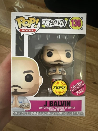 Funko Pop! J Balvin (Limited Edition) Chase #136 in Protector Green Hair Variant