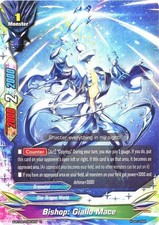 Buddyfight TCG card S-BT02/0063EN C Bishop: Yellow Mace Dimension Destroyer