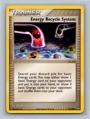 Energy Recycle System Uncommon Power Keepers 73/108 MP