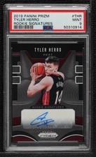 2019-20 Panini Prizm Rookie Signatures Tyler Herro #RS-THR PSA 9 MINT Auto r4i