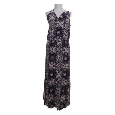 Laura Fareli, Maxikleid, Größe: M, Blau/Mehrfarbig, Medaillon, Damen #iVj