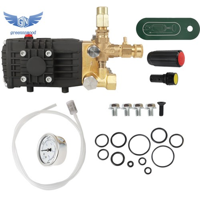 #ad 3600 PSI 4.9GPM Pressure Power Washer Pump 24mm Solid Shaft Belt Drive $163.18