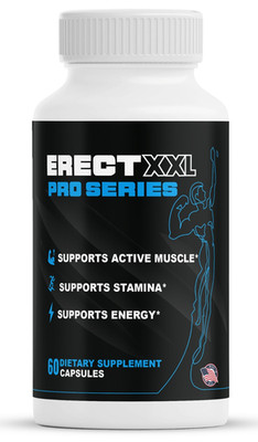 ( 1 Pack ) Erect XXL Pro Series For Men, Premium Supplement for Energy & Stamina