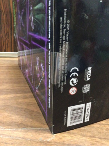 Teenage Mutant Ninja Turtles II Secret Ooze Super Shredder NECA Purple Variant - Picture 9 of 9