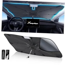 Car Windshield Sun Shade Umbrella, Sunshade for Car Windshield Foldable Cover 