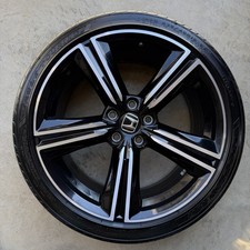 19” Honda Accord Hybrid 2023 2024 2025 60307 95763 OEM Wheel Tim Tire CnC Black