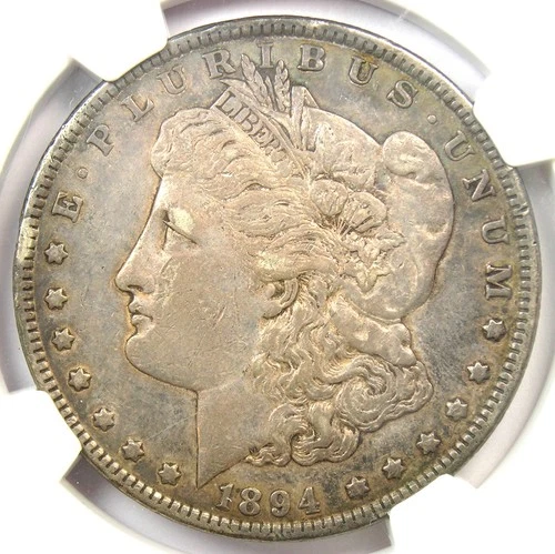 1894-P Morgan Silver Dollar $1 Coin 1894 - Certified NGC XF Details - Rare Date