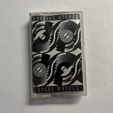 Rolling Stones / Steel Wheels 1989 Cassette Tape VG /VG Club Edition