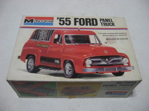 Empty Box Only - Monogram 1955 Ford Panel Truck Bad Creature Model Kit #2226