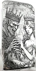 10 ozt 999 Fine Silver Art Bar- THE BEAUTY & THE BEAST - ADAMO TECHNE - Limited