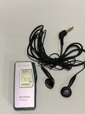 VINTAGE PERSONAL SONY THIN RADIO FM BAND 1960s-1980s