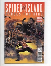 Marvel Comics Spider-Island Heroes for Hire One Shot Book #1 VF+