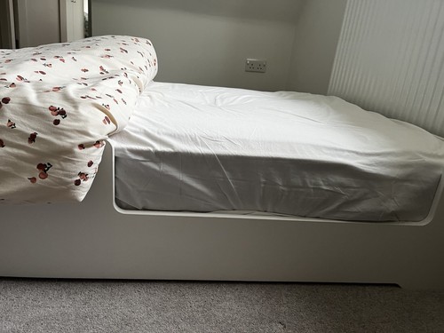 Montessori White Single Toddler Floor Bed Nido Etsy VGUC - Picture 4 of 8