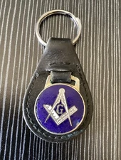 VTG Freemason Keychain From General A.M. Gray USMC, Manhattan Windsor, England