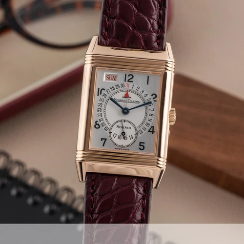 Jaeger-LeCoultre Reverso Grande Taille 18K (0.750) Oro Rosa Ref. 270,2,36 B&P 