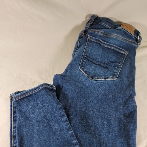 American Eagle Girls Size 6 Next Level Stretch High Rise Jedding Jeans - Picture 6 of 14