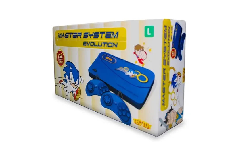 TECTOY SEGA MASTER SYSTEM EVOLUTION BRAZILIAN NEW - COMPLETE TECTOY SEGA MASTER SYSTEM EVOLUTION BRAZILIAN NEW - COMPLETE