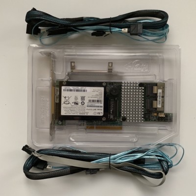 LSI 9266-8i 6Gb/s SATA+SAS PCI-E 2.0 RAID Card with BBU09 Battery +2* 8087 SATA