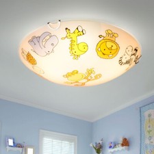 Lampadario A Tema Animali Per Cameretta Bambini - 3 Luci, Ferro, Sospensione, Stile Moderno