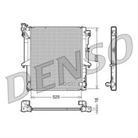 Denso WasserküHler MotorküHler Alu FüR Mitsubishi L 200/Triton Kb_T Ka_T 2.5