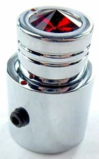 CB radio knob on off volume squelch red jewel for Freightliner Kenworth Cobra CB